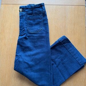 Anthropologie Maeve Dark Blue Denim